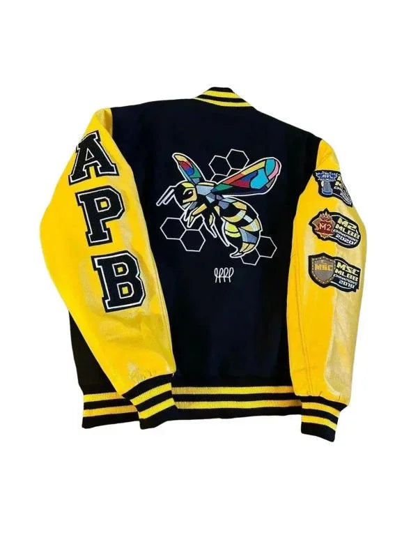 Championship Bren Esports Ap Bren Wool and Leather Varsity Jacket For Sale Men And Women
