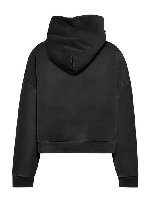 Funny Peeking Character Rainbow Hair Graphic Custom Hoodie