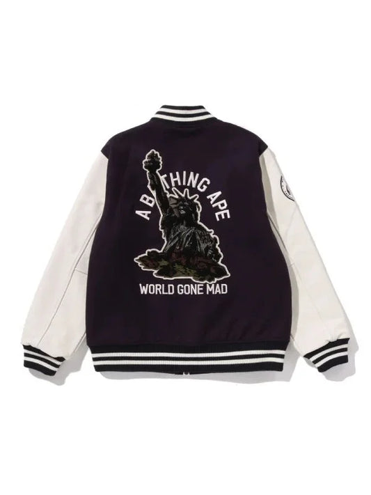 bape varsity jacket