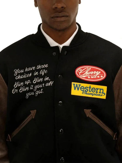 Cherry Rodeo Champ Varsity Jacket