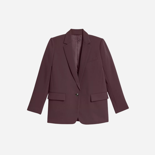 Modern Crepe Blazer – Relaxed Urban Sophistication by Laplice