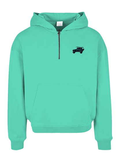 Enjoy Every Sunset Custom Hoodie – Teal Beach Graphic Pullover