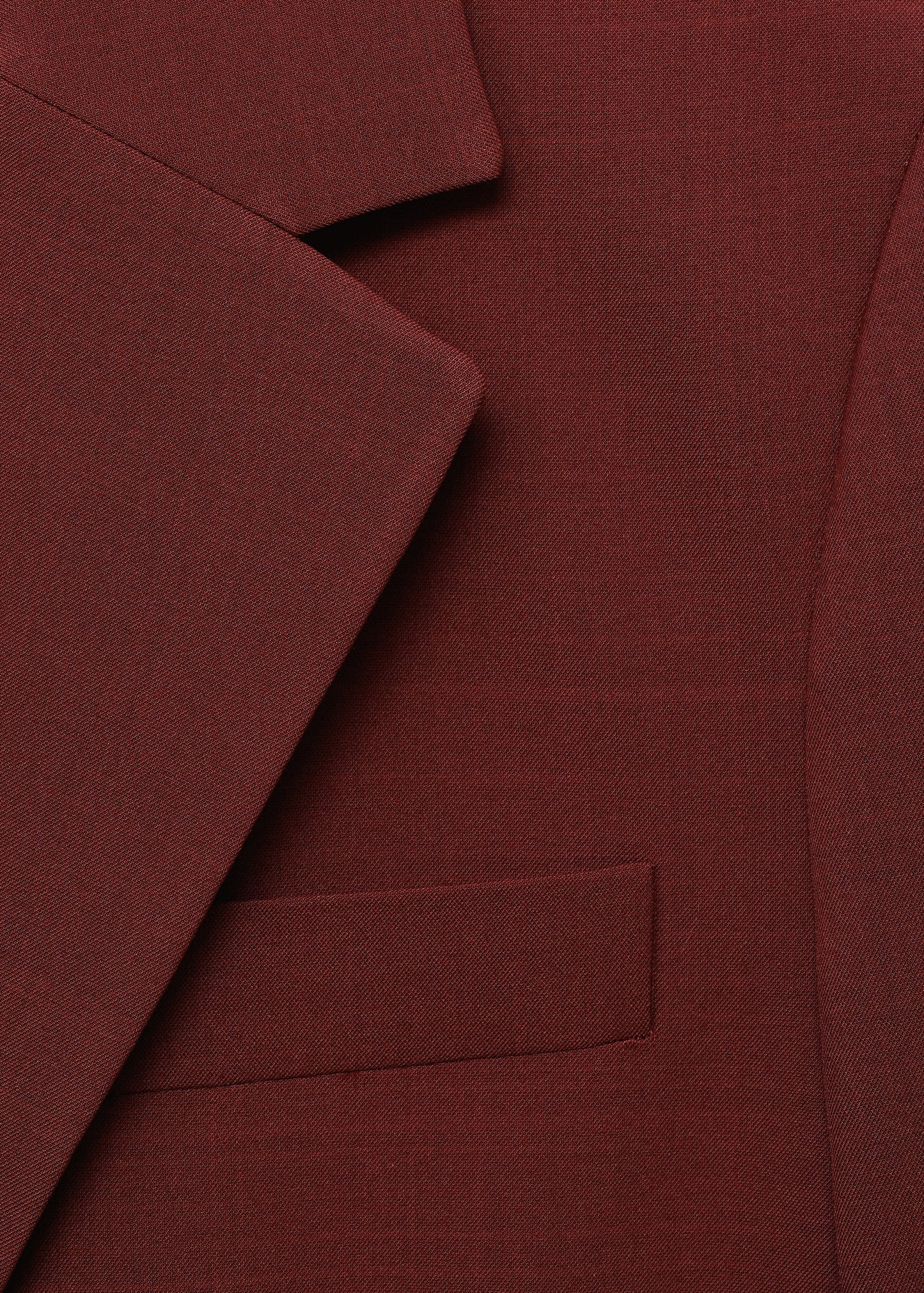 Straight-fit suit blazer