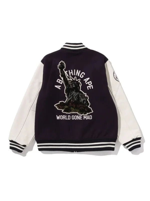 bape varsity jacket