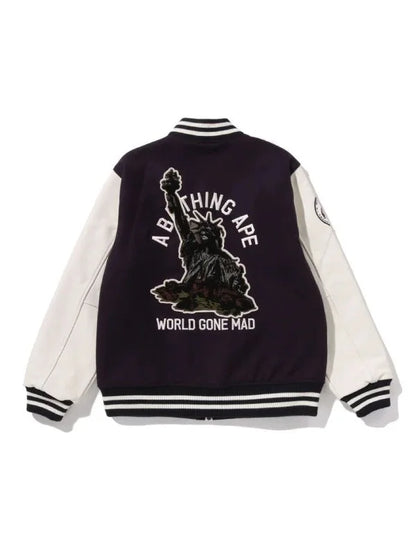 bape varsity jacket
